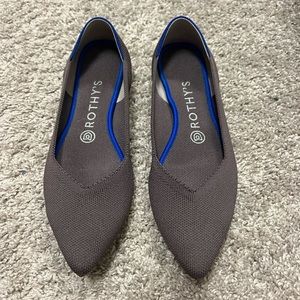 Mink Rothys points size 8.5, GUC